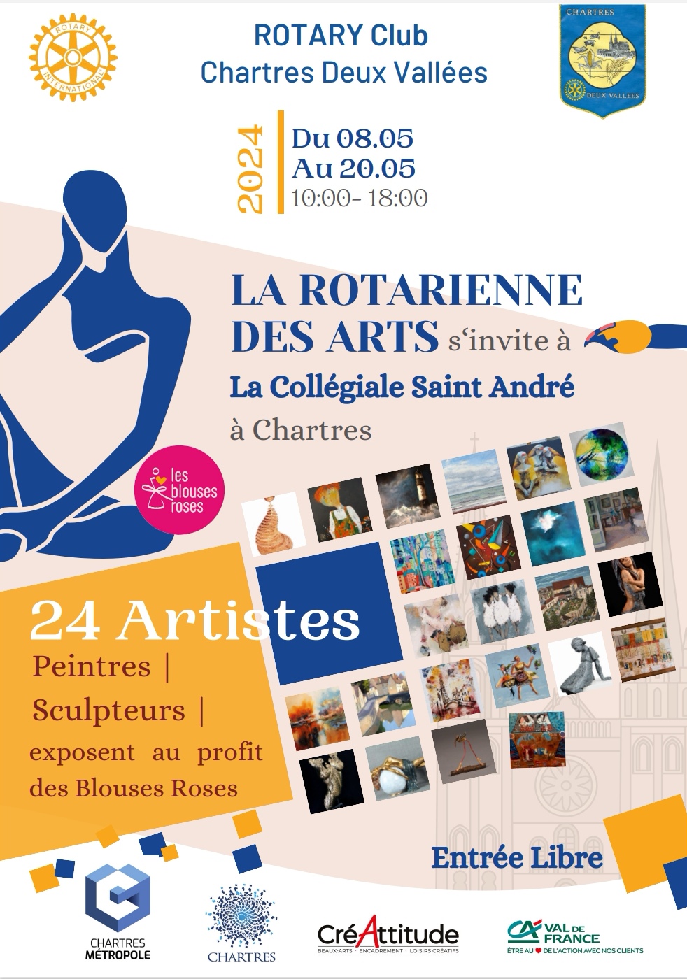 Exposition La Rotarienne des arts de Chartres
